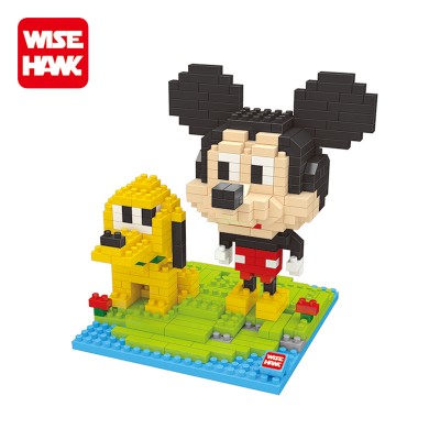 New design Mickey educational building block construction toys for adults