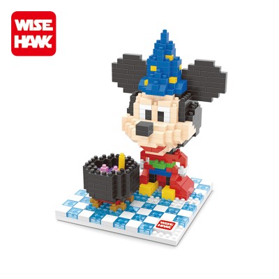 Latest Mickey action figure building brick toy for adult