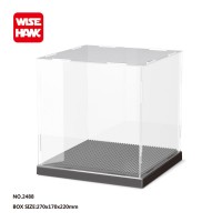 Wisehawk nano brick box toy diamond building block display case for micro bricks